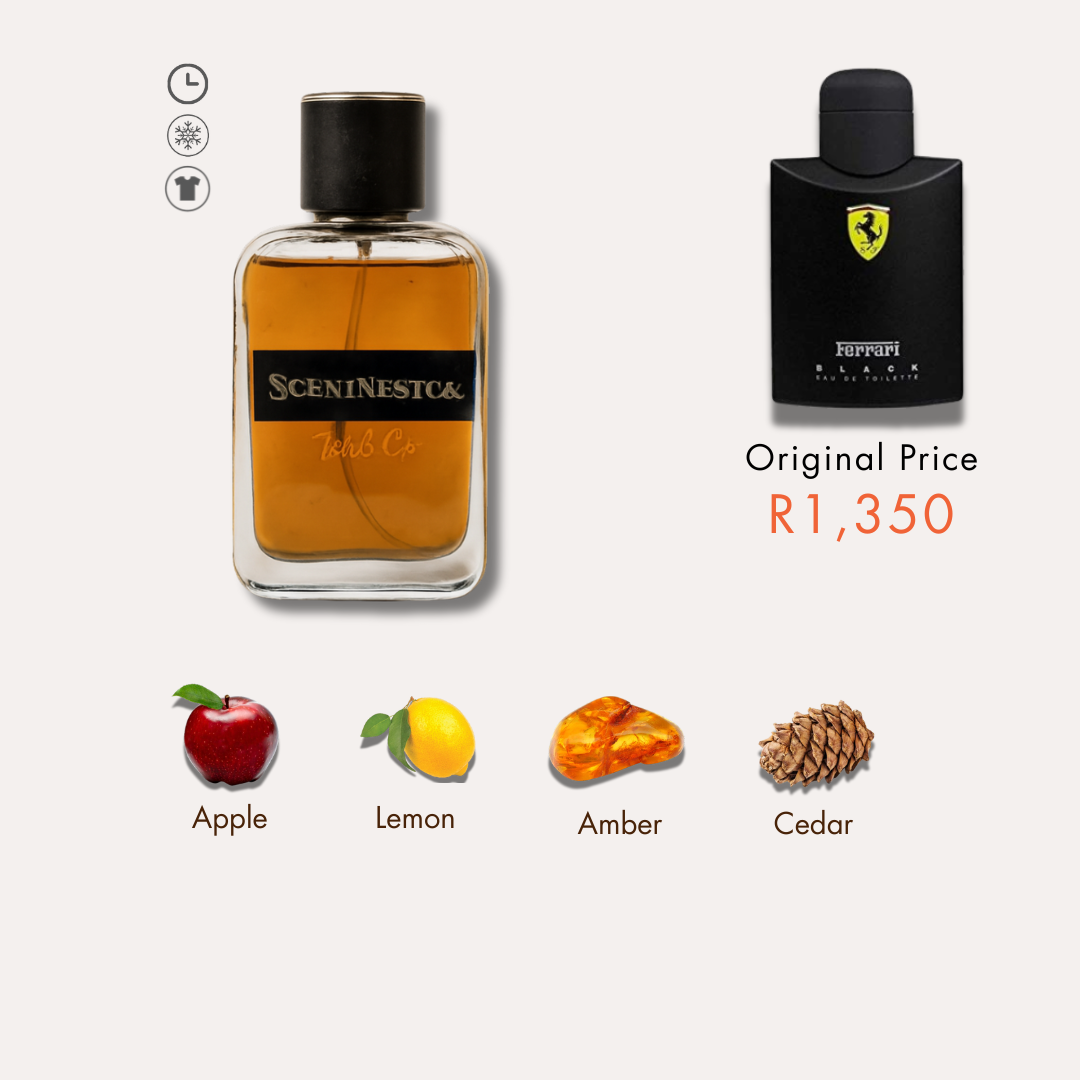 Inspired by Ferrari Black