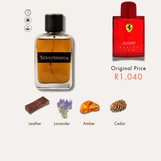 Inspired by Ferrari Red