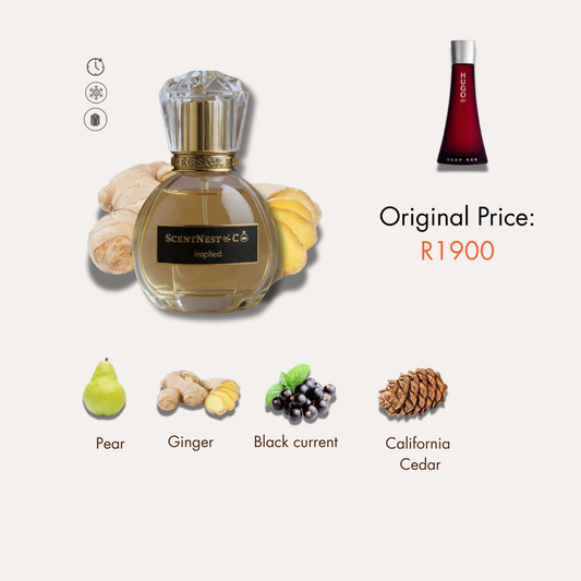 Inspired by Hugo Boss Deep Red